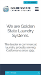 Mobile Screenshot of goldenstatelaundrysystems.com